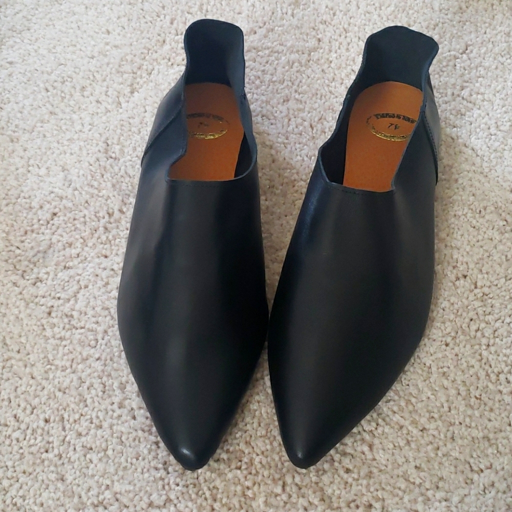Leather Flats